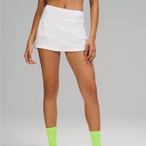 White Lululemon TENNIS SKIRT